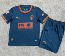 2627 Valencia away kids Soccer Jersey